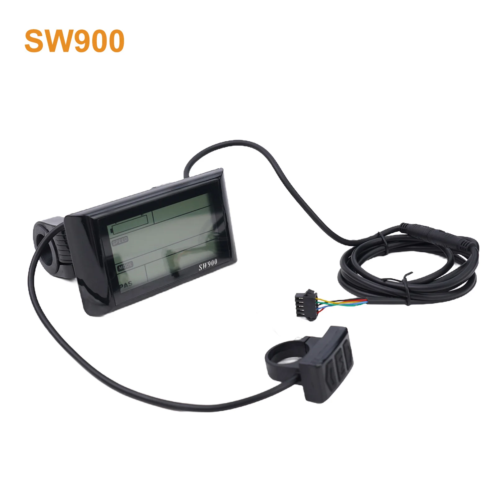 E-bike LCD Display SW900 Panneau de commande d'affichage coloré LCD 24-60V Scooter électrique E-bike LCD Display SW900 Panneau de commande d'affichage coloré LCD 24-60V Scooter électrique