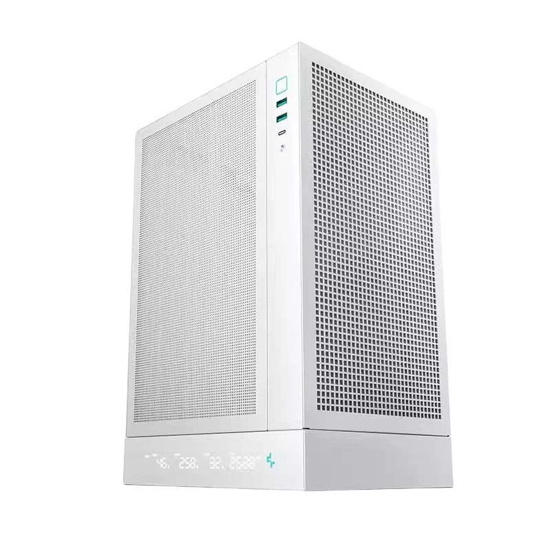 העמקה ch170 מחשב itx במקרה קטן תצוגה מסך תצוגה 240 מקורר מים סוג-רשת atx כוח מיני