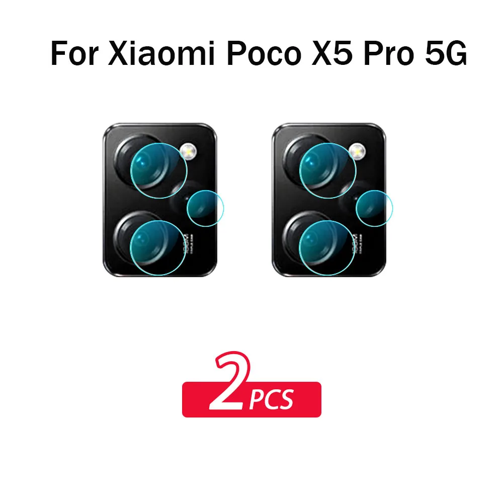 

2PCS Lens Film For Xiaomi Poco X5 Pro 5G Camera Protector For Xiaomi Poco M4 Pro X3 Pro X3 NFC Poco X3 Poco X4 Pro 5G Soft Film