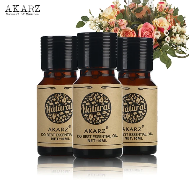 AKARZ Flower Serie 10 Sets Lavender Jasmine Rose Ylang Neroli Frangipani  Lotus Peony Osmanthus Violet Essential Oil - AliExpress