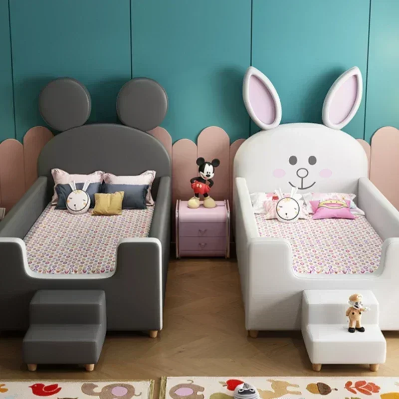 Children's Bed Modern Loft Bedroom Furniture Boys Girls House