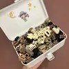 10/20/30pcsMixed Pack Small Clips For Daily、Travel Cute Girl Accessories Beige Coffee Colorful Hair Claw Nonslip Crab Hairpins