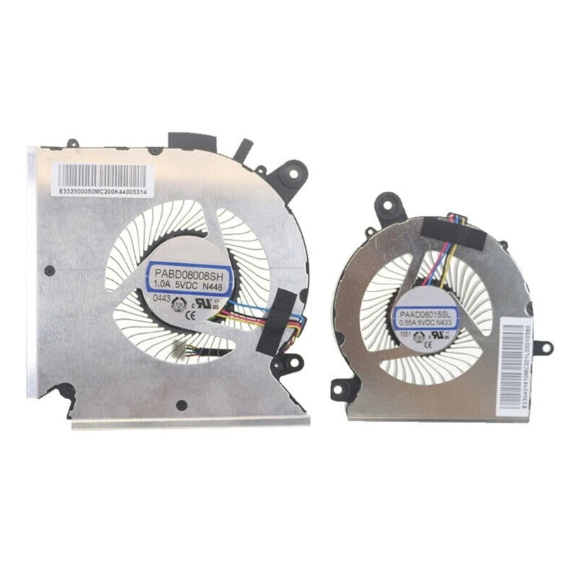 Cpu Di Alta Qualità Gpu Fan Cpu Cooler Per Msi Gf66 Pulse Gl66 Cpu Ventola Cpu In Metallo Durevole Radiatori A Ventola Silenziosa