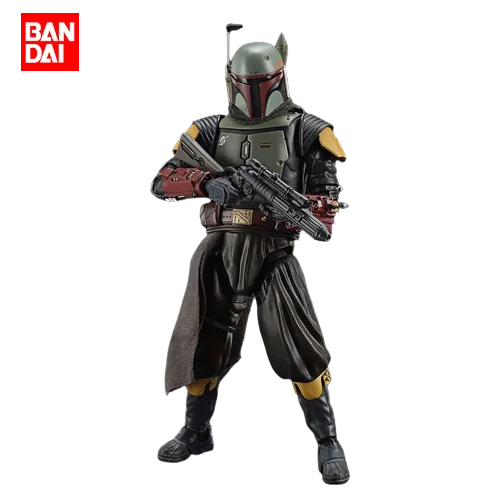 

Bandai STAR WARS SW The Mandalorian 1/12 Boba Fett Official Genuine Figure Assembly Model Gifts Action Toy Models Halloween Gift