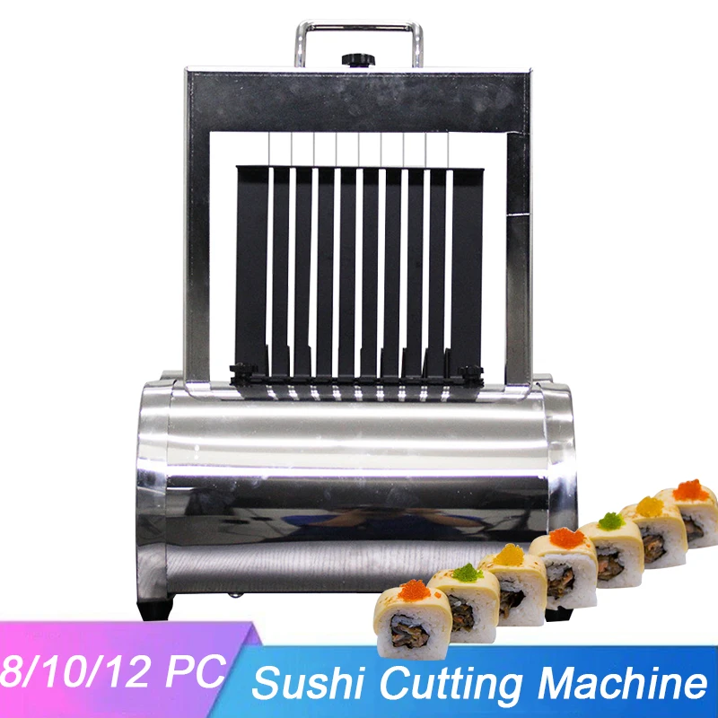 

Manual Small Size Sushi Rolls Cutter Cutting Vegetable Gimbap California Rice Roller Slicer Equipment for Japanese Restaurant