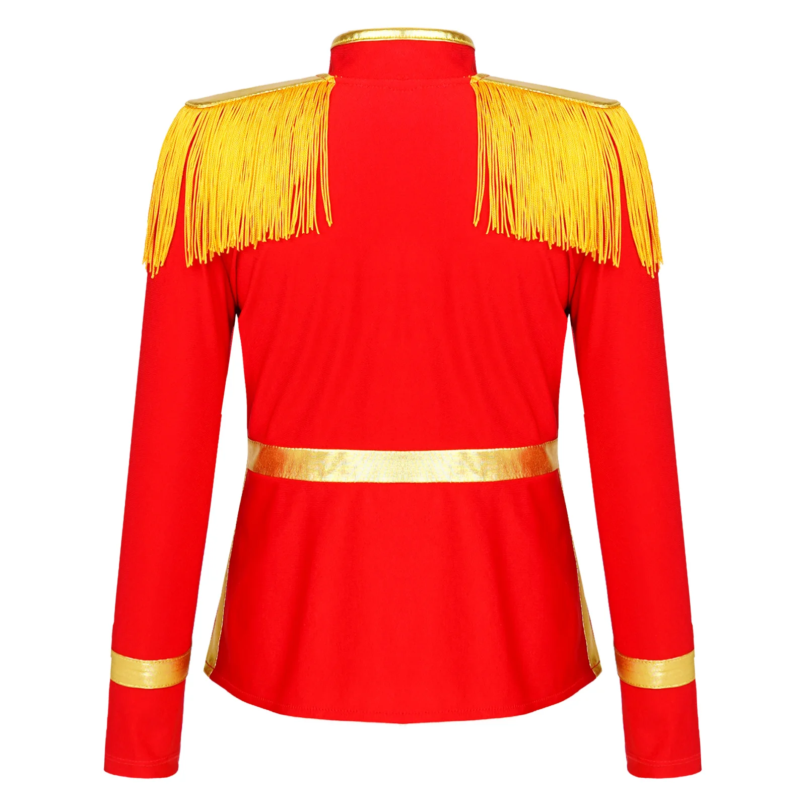 Kids Drum Trumpet Costume Royal Honor Guard Uniform Girls Boys Tassel Circus Ringmaster Jacket Halloween Nutcrackers Costumes Cosplay Costume