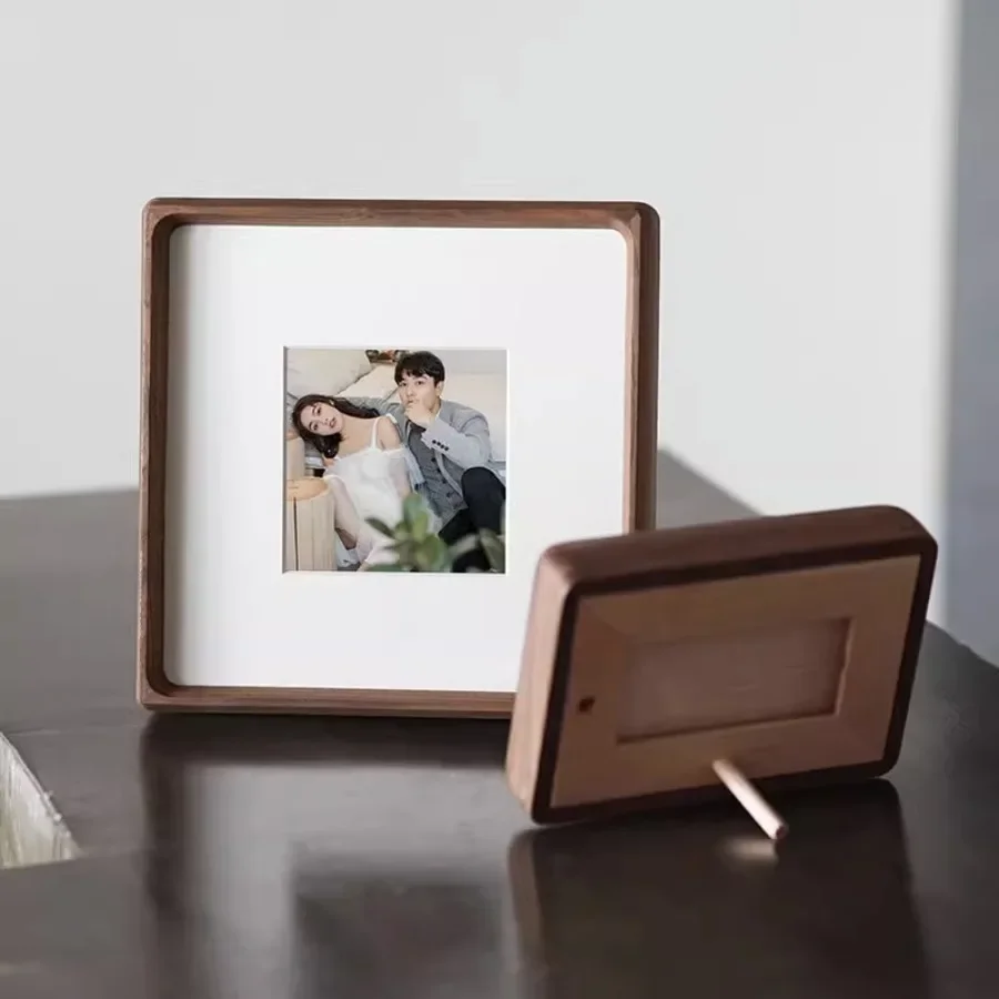 

Элегантный эстетический деревянный квадратный семейный фотографический фон