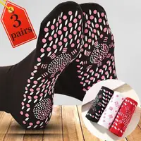 3Pairs Winter Warm Self-Heating Health Socks Pain Relief Outdoor Anti-Cold Socks Slimming Health Short Sock Skiing Stockings New
