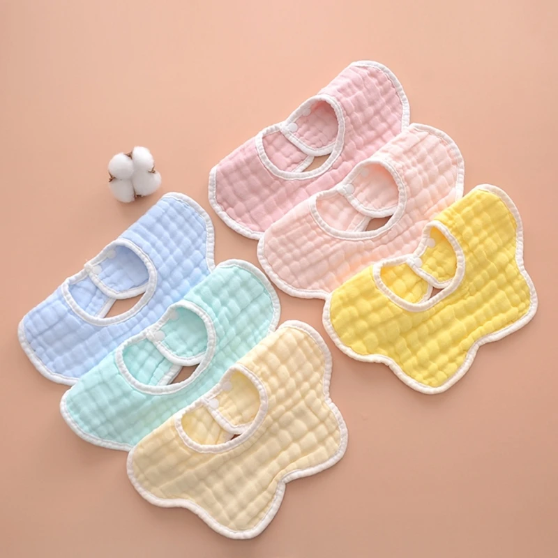 6  Baby Bandana Drool Bibs ̺ 360 ȸ    Bibs-Burp Cloths Feeding Absorbent Drooling & Teething Dropship