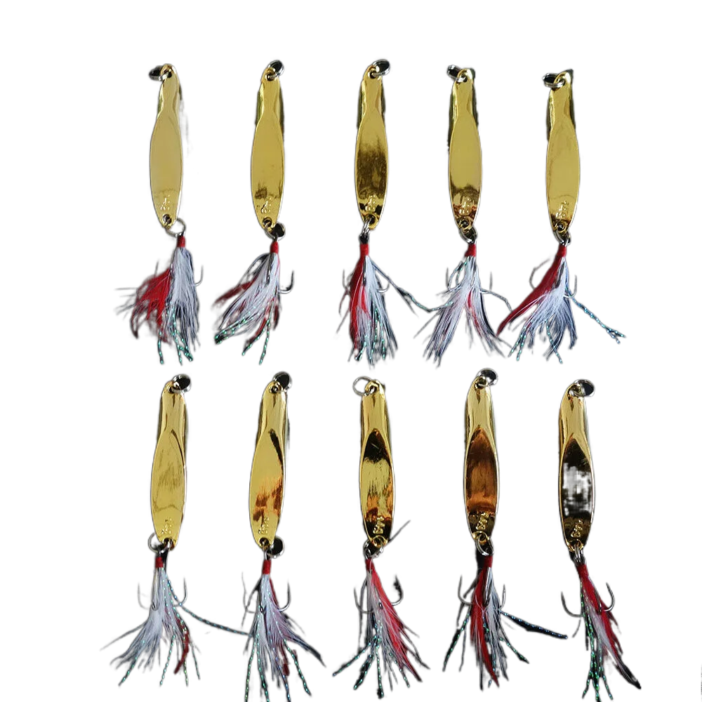 10X Kastmaster Style 1 2 Oz Gold Fishing Spoon Great For Trout Bass 10X Kastmaster Style 1 2 Oz Gold Fishing Spoon Great For Trout Bass