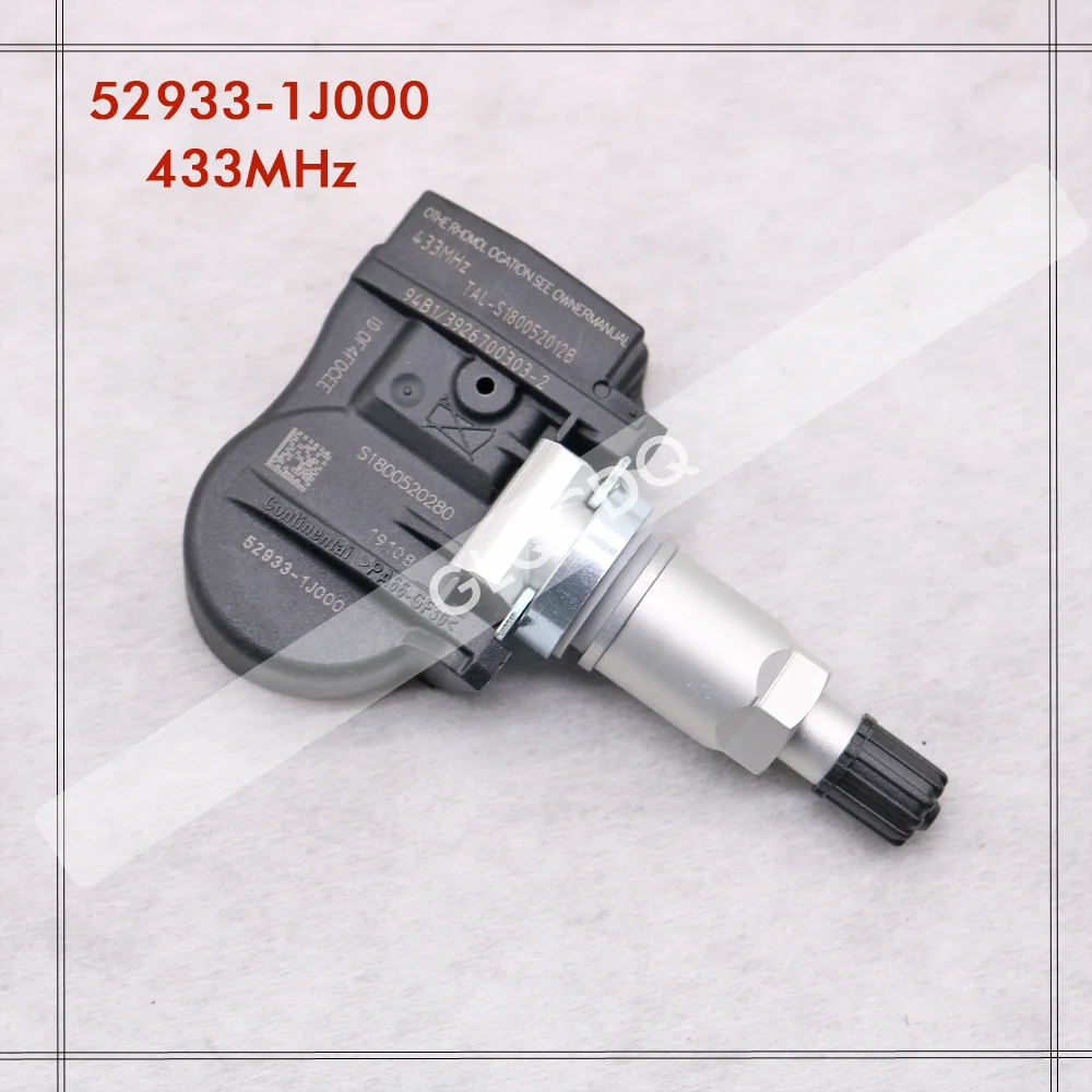 2008-2014  I20 (PB) Ÿ̾  , TPMS , 433MHz, 52933-1J000, 529331J000