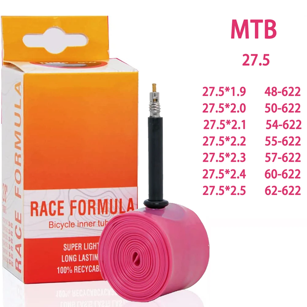 MTB Road Bike Inner Tube Ultraleve Bicicleta TPU Material Pneu 26/27.5/