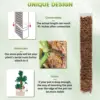 24/36/48Inch Climbing Plant Water Moss Column Indoor Plastic Moss Pole for Sphagnum Support Potted Plants Sticks Growth Garden 2