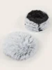 Winter Plush Cat Bed with Tunnel for Indoor Cats, Multifunctional Cat Tunnel Bed with Peephole, Fluffy Donut Cat Bed with Tunnel 5