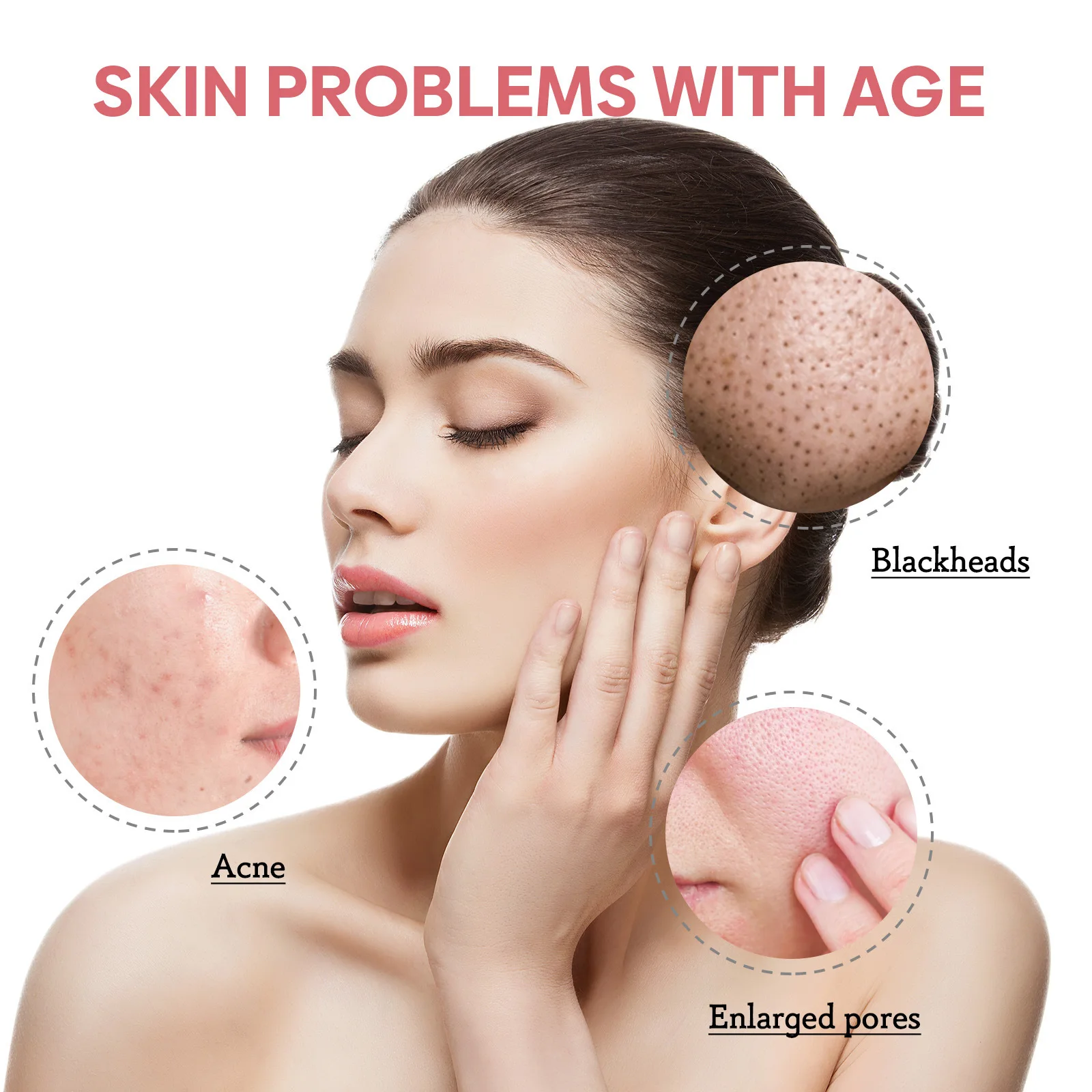 Hyaluronic Acid Cleansing Mousse A-cne Removal Blackheads Oil Control Deep Exfoliating Peeling Shrink Pores Facial Cleanser Foam 4