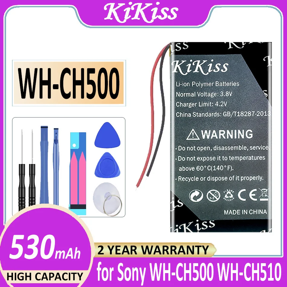 Batteria 530Mah Per Sony Wh-Ch500 Wh-Ch510 Wf-H800 Wf-Xb700 Scatola Di Ricarica Bateria