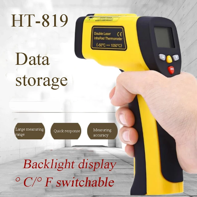 Infrared thermometer LCD Screen With Temperature Probe+AliExpress