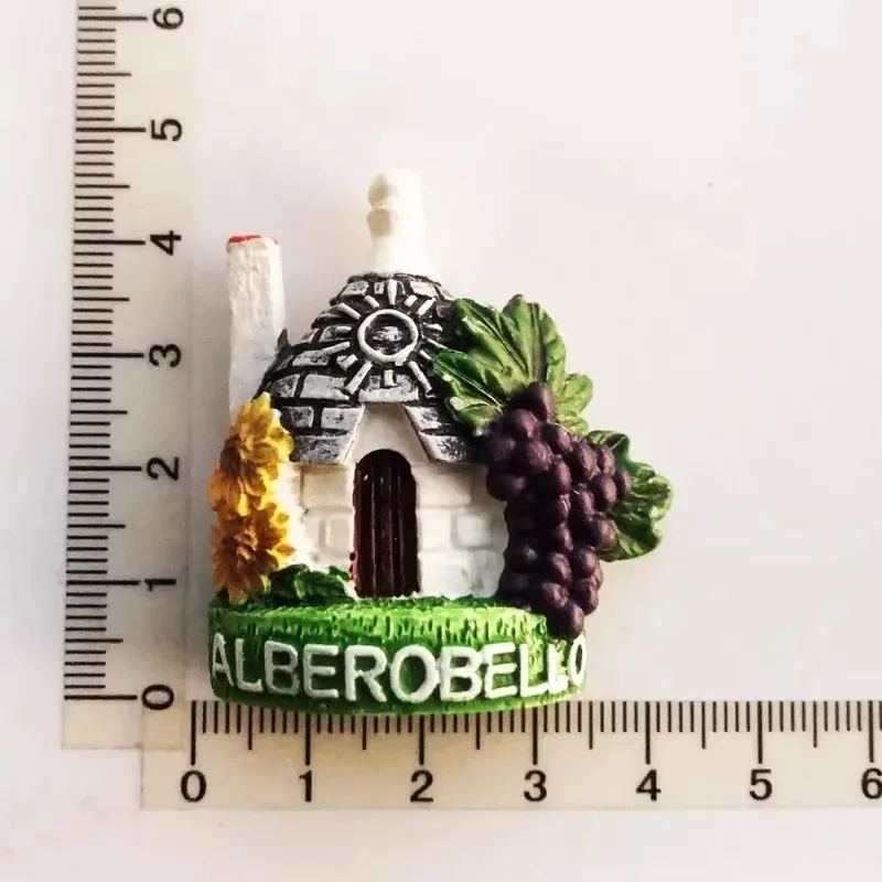 Magnete Da Frigorifero 3D Zakynthos Grecia – A Forma Di Cuore, Fatto A Mano In Resina, Souvenir Da Viaggio, Dimensioni 6x7 Cm