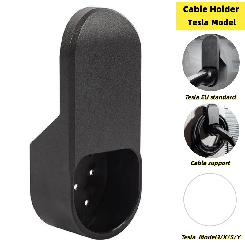 Ev Charger Holder Holster Dock Per Veicolo Elettrico Tesla Tipo 2 Organizzatore Di Cavi Di Ricarica Protezione Extra Leading Wallbox