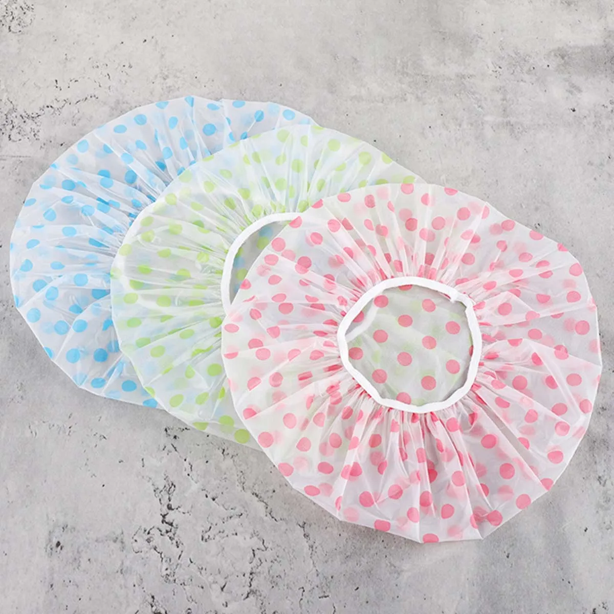 Shower Cap 1/5pcs Waterproof Bathing Household Long Hair Dry Kitchen Fume Prevention Sanitary Hat