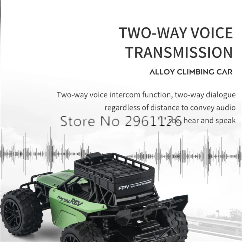 4K WIFI FPV Car Racing  Electric Remote Control Car 2.4G WIFI FPV Bidirectional Speech Smart Gravity Sensor Off Road RC Car Toy 4