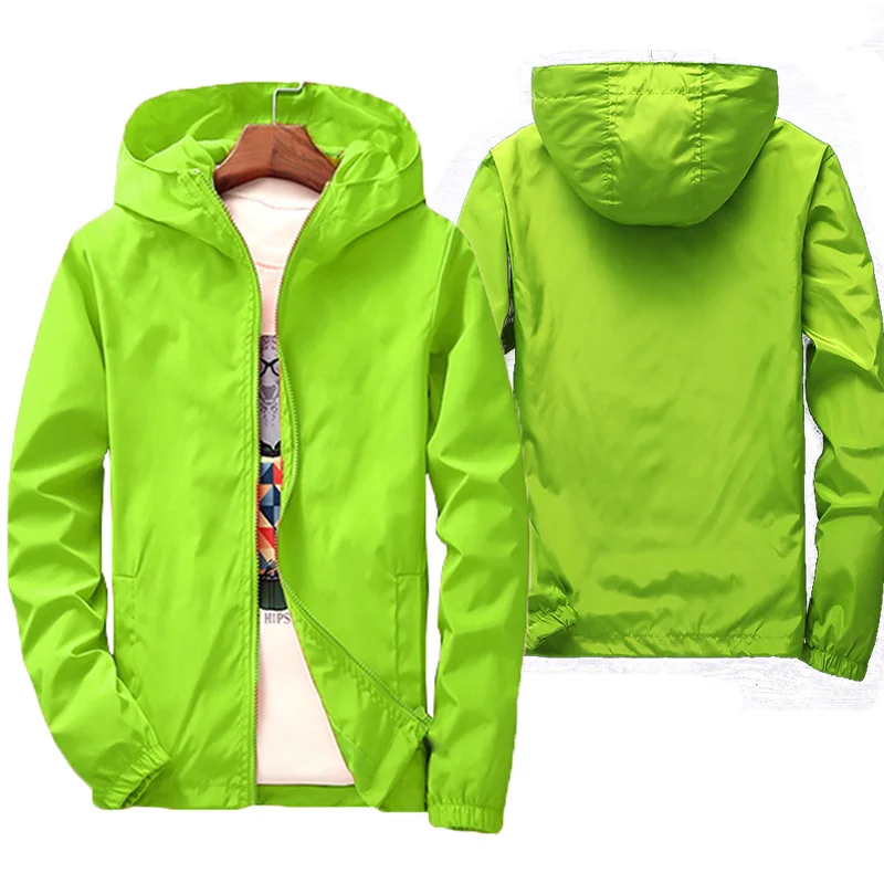 

2023 Fashion Versatile Rainproof Slim Fit Jacket for Men and Women Waterproof, Sunscreen, UV Protection, and Windproof Pockets