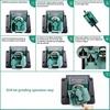 220-240V Multifunction Electric Knife Sharpener 96W Grinder Machine For Scissors Planer Iron Drill Bit Grinding 4