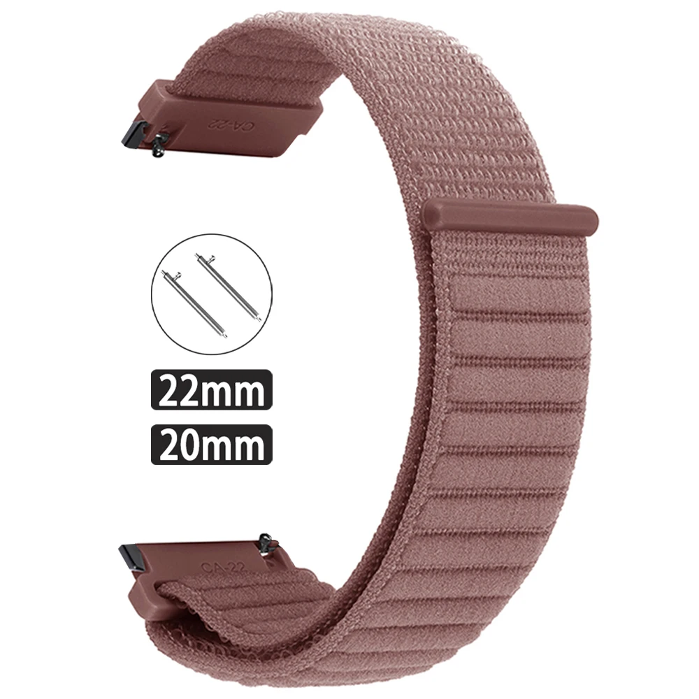 Braided Nylon Watch Strap, 20mm/22mm – Versatile Design