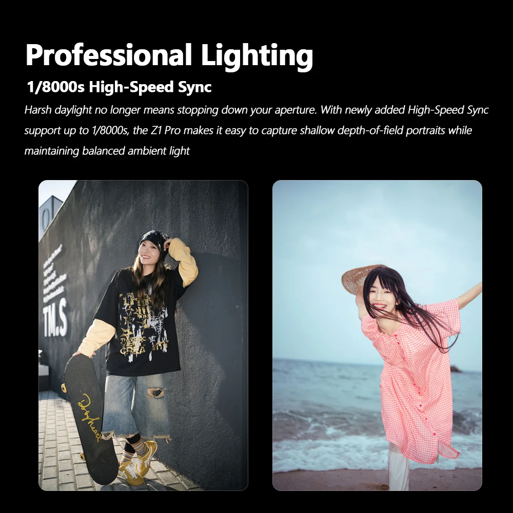빌트록스 빈티지 Z1 프로 TTL 레트로 온카메라 플래시 미니 플래시 24Ws GN12 1/8000s HSS (/후지/캐논/니콘 카메라용)