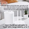 5L Large Capacity Double Spray Air Humidifier Usb Desktop Home Silent Bedroom Office Night Light Digital Display Humidifier 3