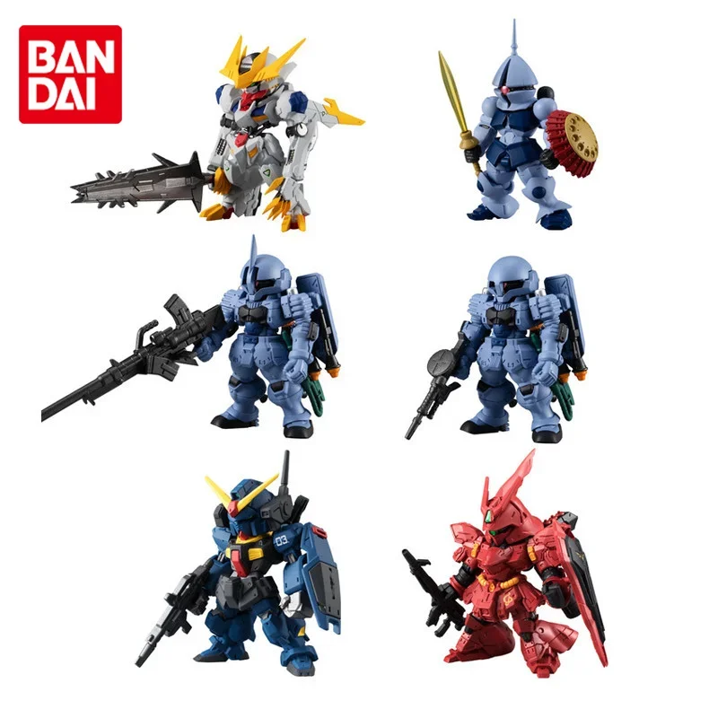 

Bandai Original Gundam Model Kit Anime Figure PB FW Gundam Converge 01 Barbatos SAZABI Action Figures Toys Gifts for Children