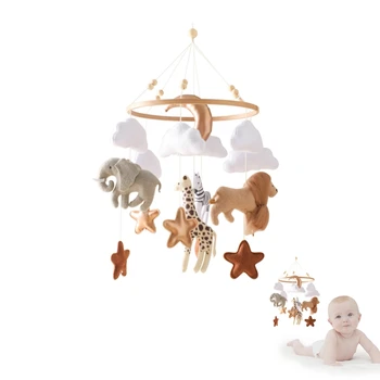 Wooden Baby Crib Mobile 1