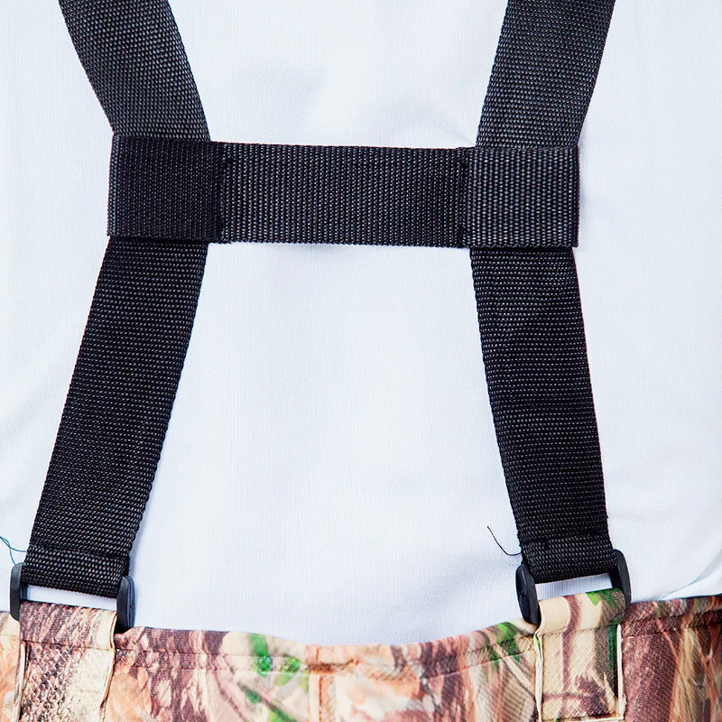 Waterproof Fishing Waders Men Women Hunting Fishing Suit Wading Pants with Neoprene Boots Waist Chest Clothing