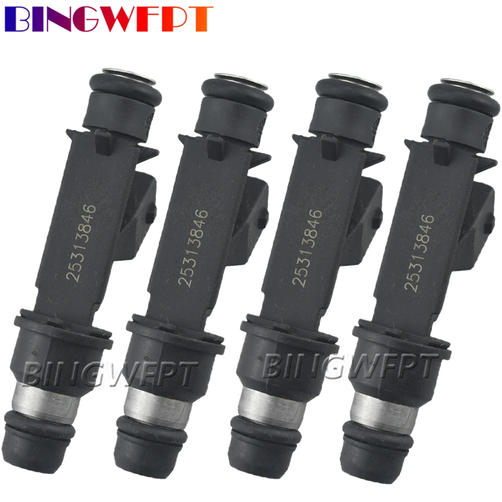 4PCS 25313846 Fuel Injector For OPEL Vauxhall Astra Combo Meriva Vectra