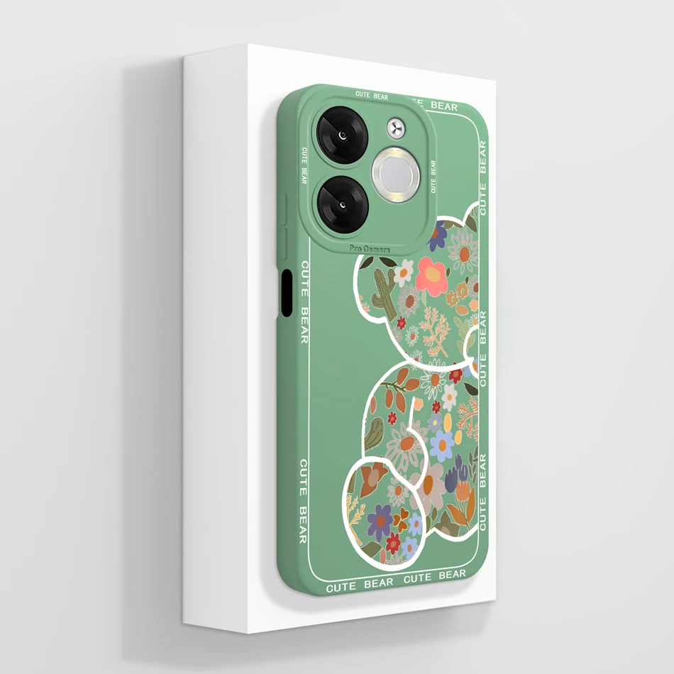 Exquisite Oil Painting Full Protection Soft Silicone Anti-Drop Phone Case