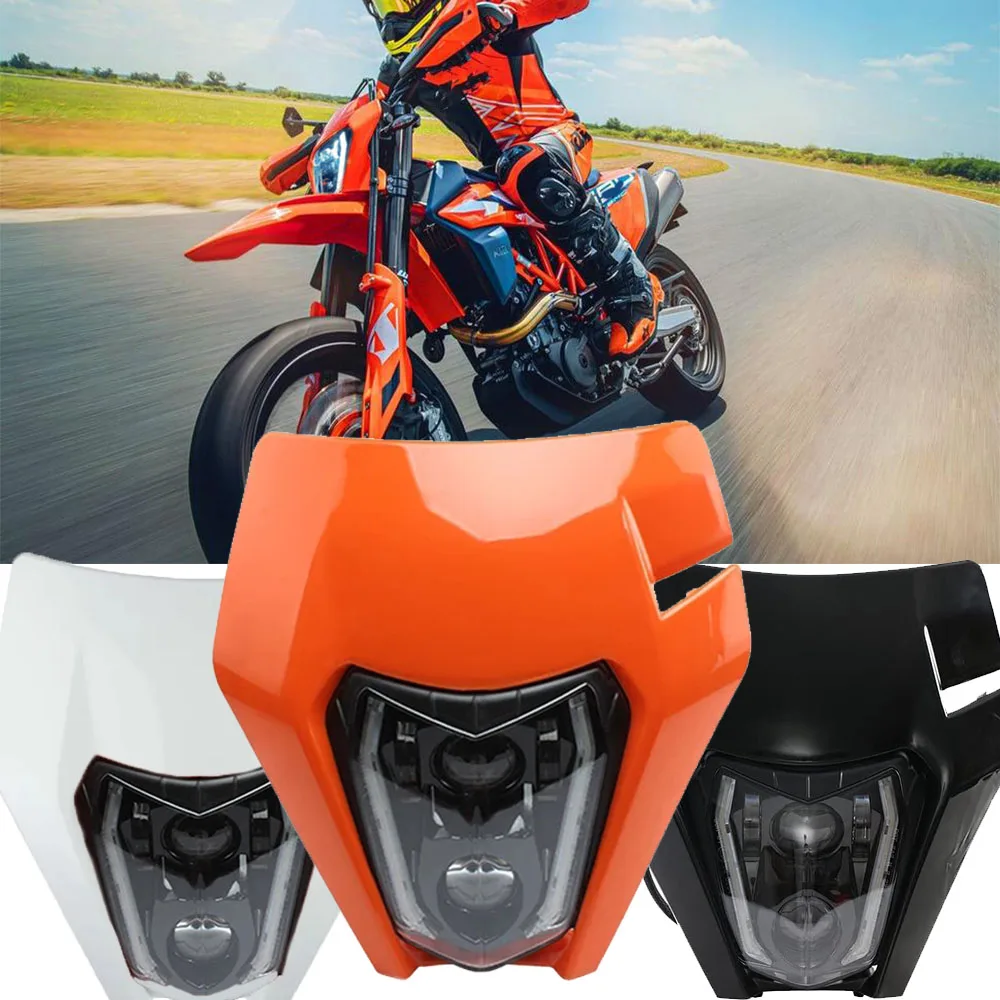 

Налобный фонарь с маской для KTM 250 350 450 500 690 Enduro R SMCR