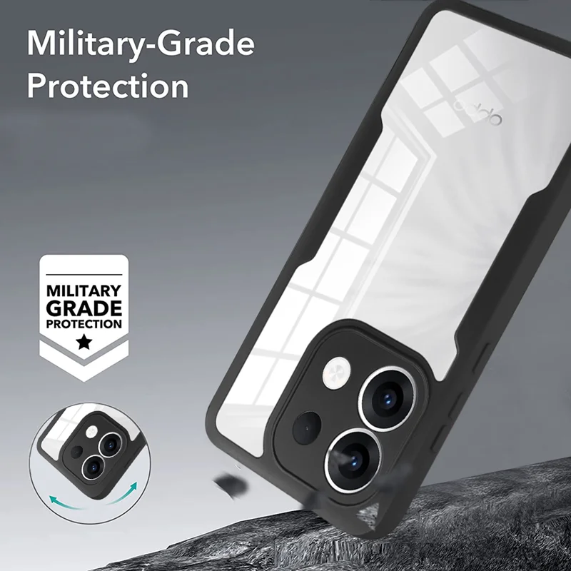 Crystal Clear 360° Full Body Screen Protector & Shockproof Phone Case