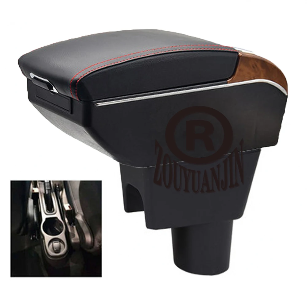 

For Nissan Terrano Armrest Box Retrofit Parts Center Console Special Storage Space Car Elbow Rest USB