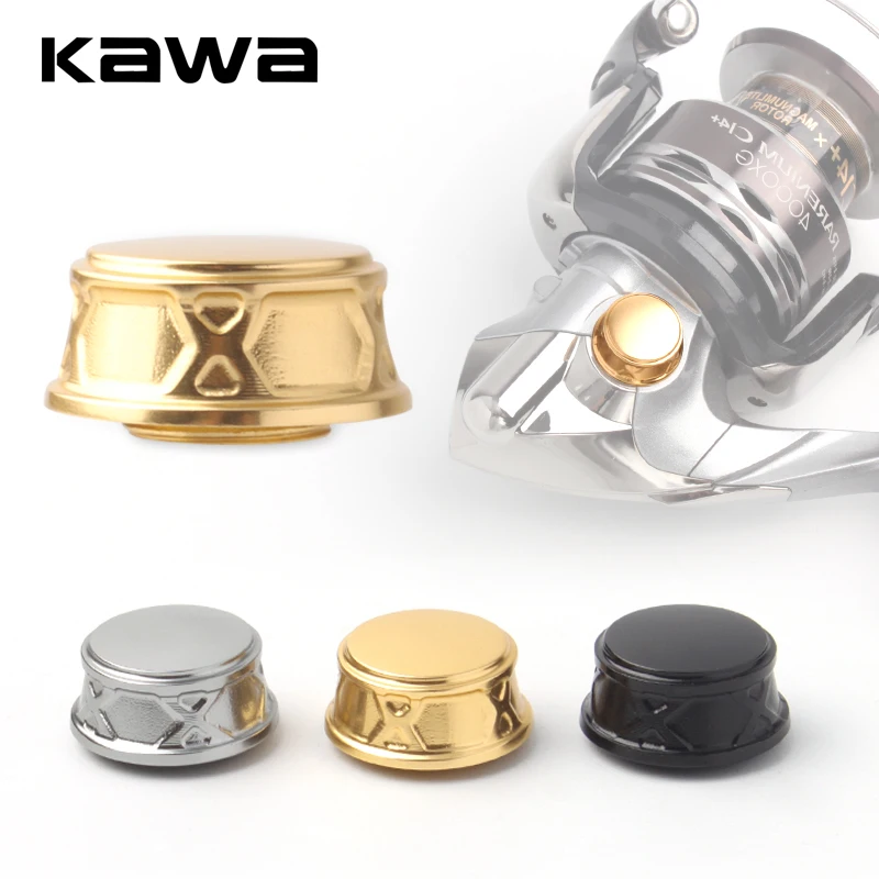 Kawa 1pc New Fishing Reel Handle Cap Reel Accessory Suit For S/D Spinning Reel Screw Dia 10.8mmFishing Reel Rocker Parts For DIY