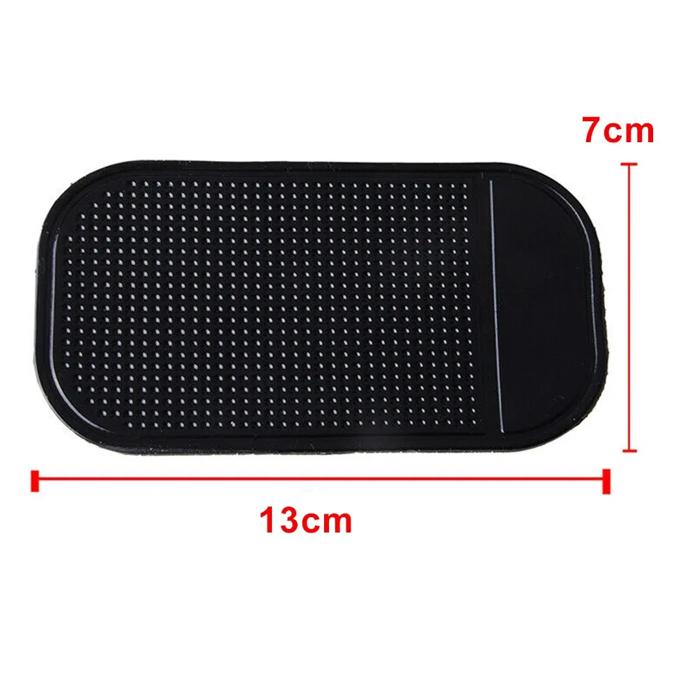 Car Anti-Slip Pad Interior Dashboard Phone Mount Universal Auto Storage Silicone Sticky Phone Holder Pad 1Pcs 13x7cm dash adhesive holder dashboard phone holder dash phone holder