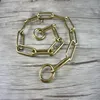 Classic Show Quality Strong Solid Copper Dog Chain Leash Dog Collar Brass P Chain Special For Middle Giant Dogs 2
