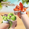 2PCS Dinosaur Walkie Talkie Watch-Style Wireless Interphone Children Education Toys for Kids Camping outdoor Interactive gift 1