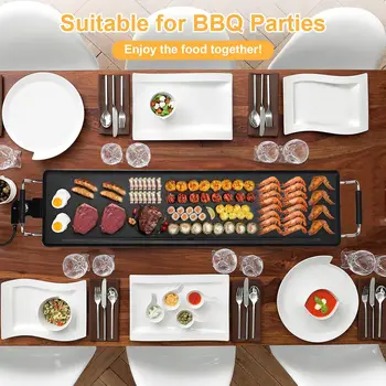 35" Electric Teppanyaki Griddle 5