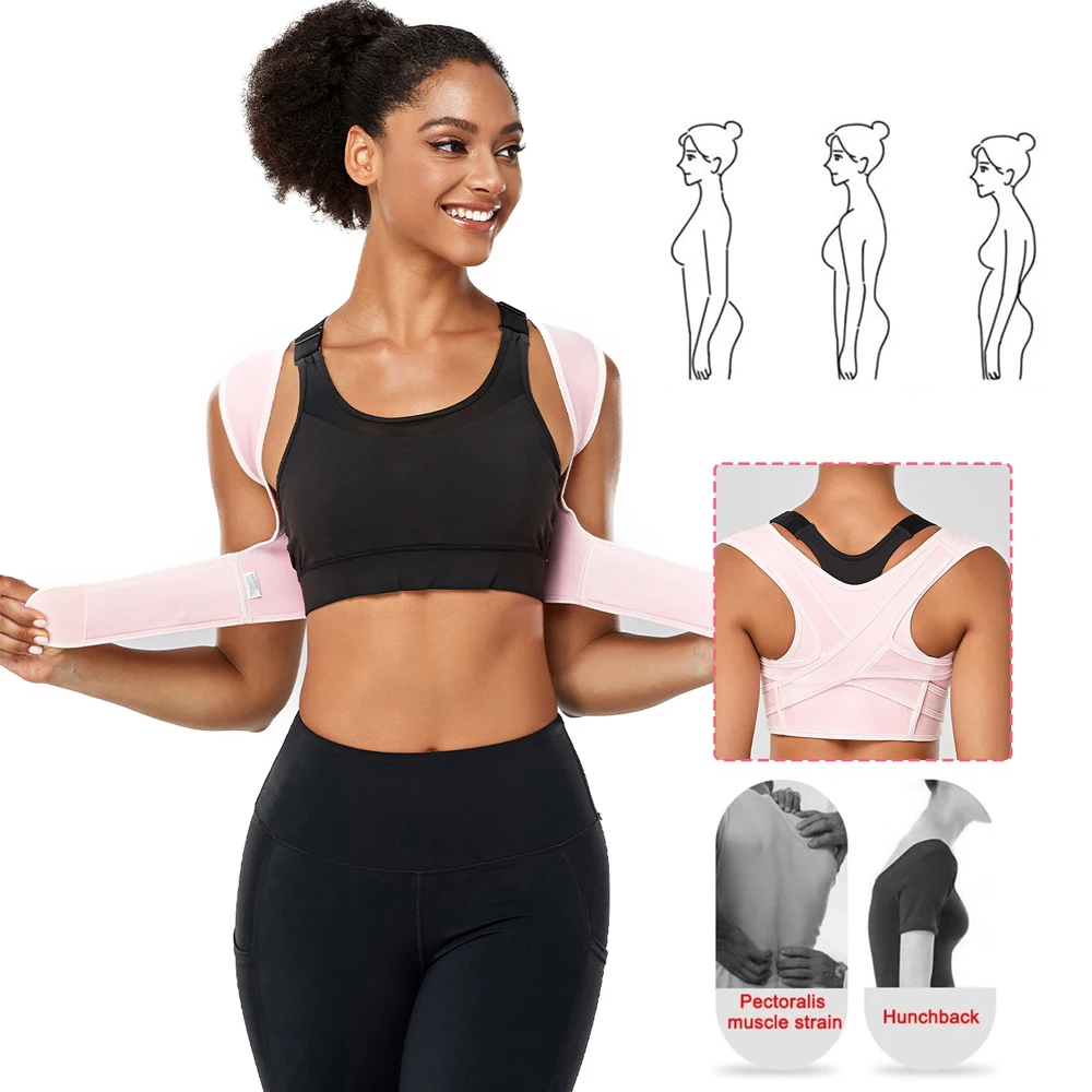 Posture Corrector Lift Up Bra Women New Cross Back Breathable Underwear  Shockproof Sports Support Fitness Vest Bras Plus Size