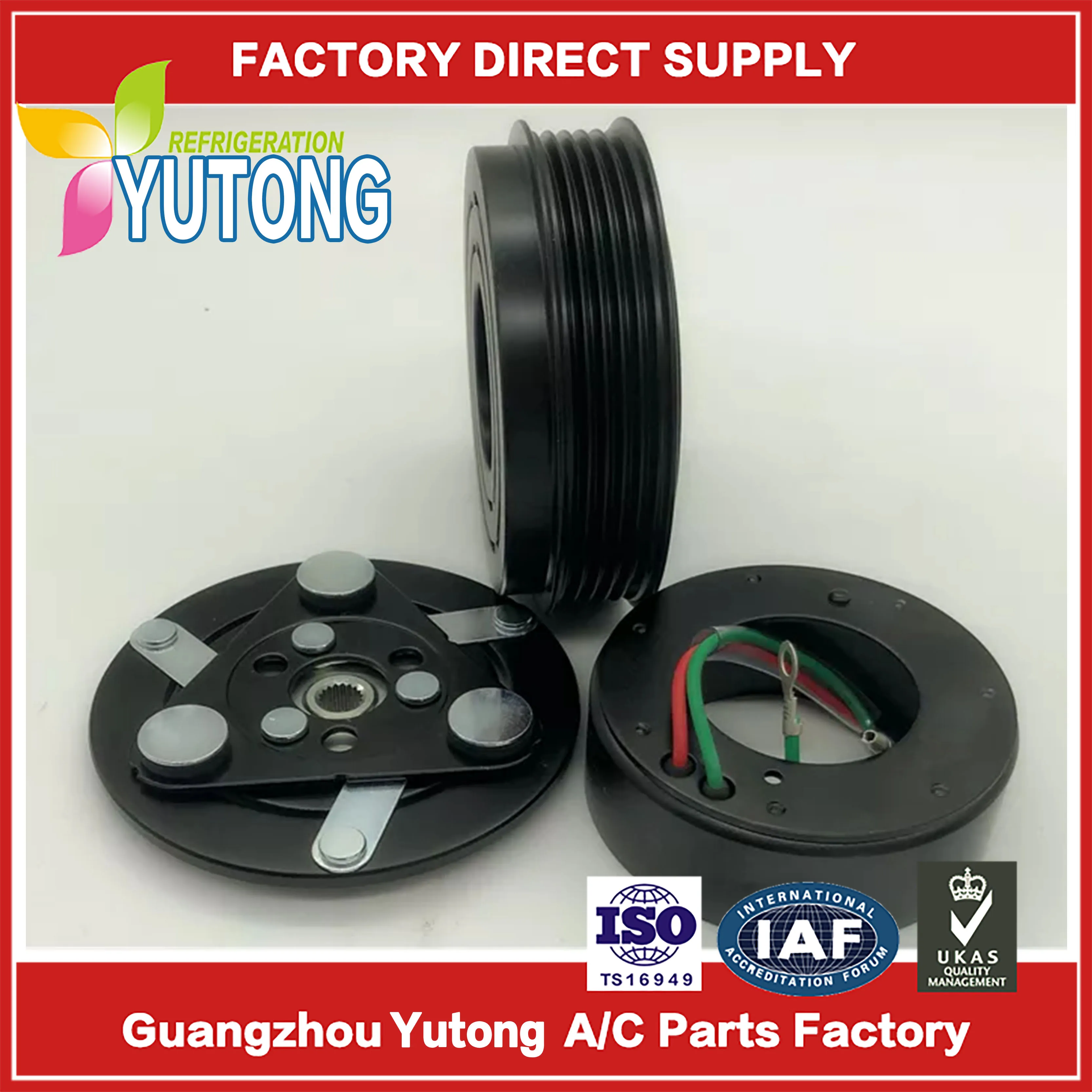 

Air Conditioning Assembly 5PK Pulley 12V TRSA09 Compressor AC Electric Clutch For Honda Jazz