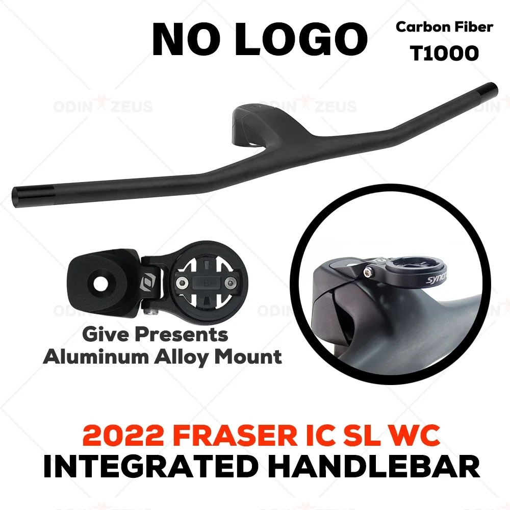 

SYNCROS FRASER IC SL WC 740MM-780MM -20° Full Carbon Fibre Integrated Cockpit MTB Handlebar Black Matt Without No Logo 2022