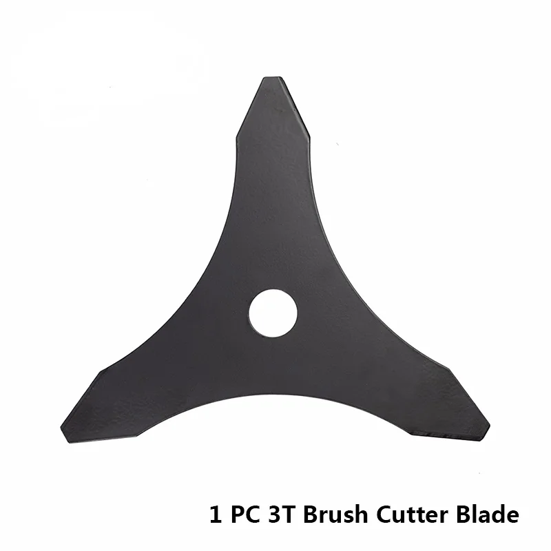 

Professional 1pc 3 Teeth Brush Cutter Blade Grass Trimmer Blade Brush Cutter Cutting Disc Garden Tools