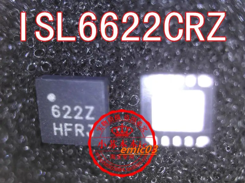 

ISL6622CRZ 622Z QFN