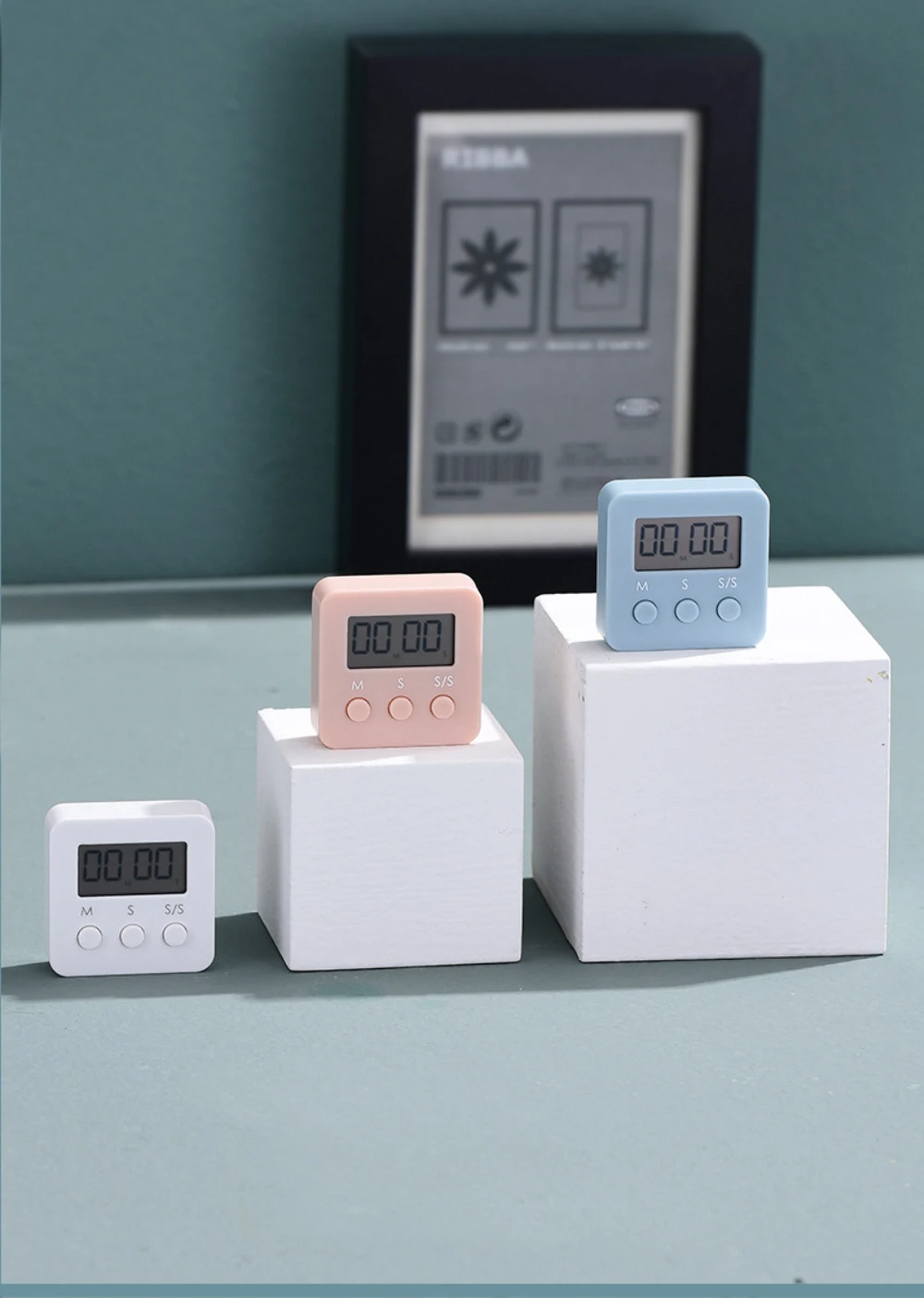 Description Picture 5 of item1PC Super Thin LCD Digital Screen Kitchen Timer Durable Minuteur Cuisine Cooking Timer Count Up Countdown Magnet Alarm