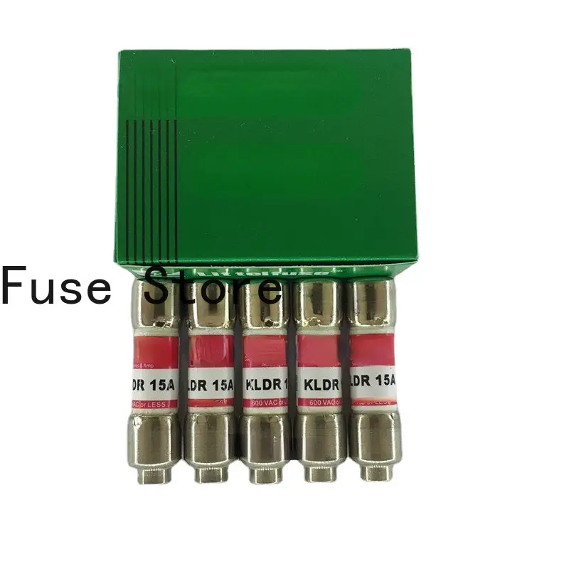 10 шт. KLDR 15 600 в 15A 10*38 импортный предохранитель с задержкой оригинал